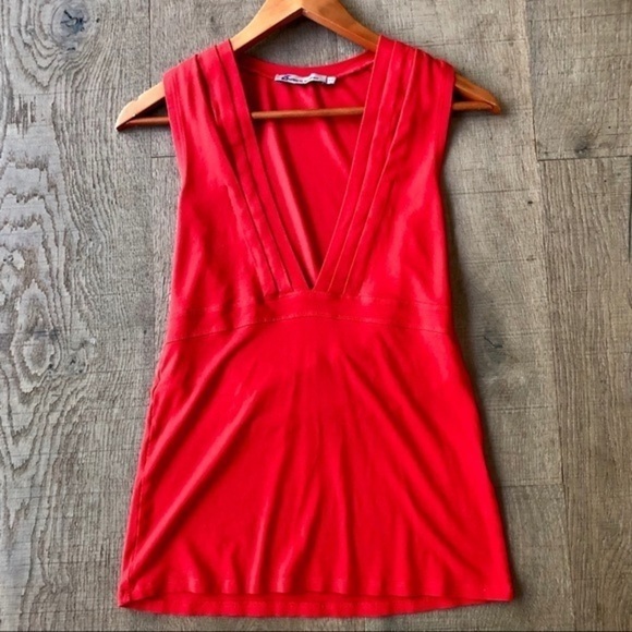 QUEEN MUM maternity v- neck top size S - Picture 3 of 6